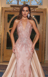 3 of 3 Portia and Scarlett PS21040 Dress Rose-Gold