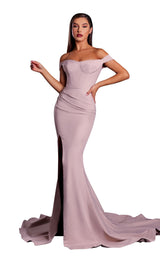 2 of 6 Portia and Scarlett PS21045 Dress Mauve