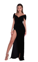 1 of 5 Portia and Scarlett PS21047 Dress Black