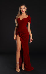 2 of 5 Portia and Scarlett PS21047 Dress Red