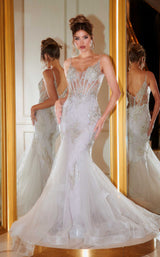 1 of 2 Portia and Scarlett PS21104 Dress Silver