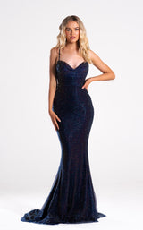 1 of 3 Portia and Scarlett PS21119 Dress Navy