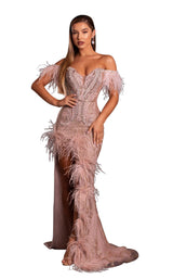 1 of 6 Portia and Scarlett PS21127 Dress Rose-Gold