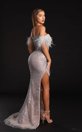 6 of 6 Portia and Scarlett PS21127 Dress Silver