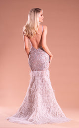 6 of 6 Portia and Scarlett PS21128 Dress Silver