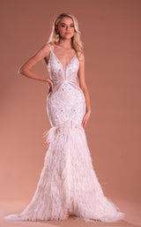 2 of 6 Portia and Scarlett PS21128 Dress White