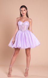 2 of 6 Portia and Scarlett PS21133 Dress Lilac