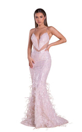 1 of 3 Portia and Scarlett PS21137 Dress Pink