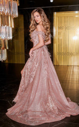 3 of 4 Portia and Scarlett PS21162 Dress Rose-Gold