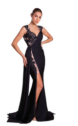 1 of 4 Portia and Scarlett PS21169 Dress Black