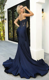 4 of 6 Portia and Scarlett PS21175 Dress Navy