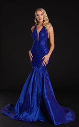 3 of 6 Portia and Scarlett PS21181 Dress Cobalt