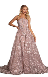 1 of 3 Portia and Scarlett PS21184 Dress Stone