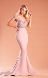 2 of 3 Portia and Scarlett PS21191 Dress Stone