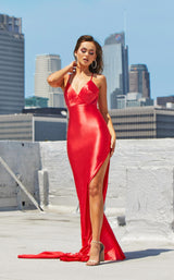 2 of 4 Portia and Scarlett PS21211 Dress Red