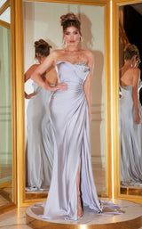 1 of 9 Portia and Scarlett PS21218 Dress Silver