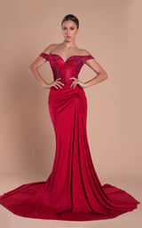3 of 5 Portia and Scarlett PS21232 Dress Red