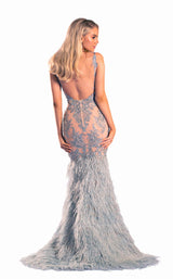 5 of 6 Portia and Scarlett PS21234 Dress Powder-Blue