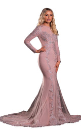 1 of 2 Portia and Scarlett PS21238 Dress Stone
