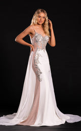 2 of 3 Portia and Scarlett PS21250 Dress Ivory