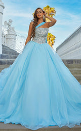 1 of 6 Portia and Scarlett PS22030 Dress Blue