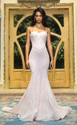 2 of 5 Portia and Scarlett PS22036 Dress Pink