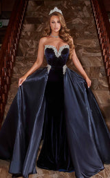 1 of 4 Portia and Scarlett PS22041 Dress Navy