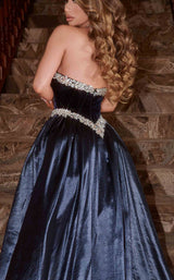 4 of 4 Portia and Scarlett PS22041 Dress Navy