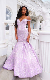 1 of 2 Portia and Scarlett PS22042 Dress Lilac