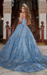 2 of 3 Portia and Scarlett PS22050 Dress Blue