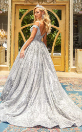 2 of 2 Portia and Scarlett PS22057 Dress Silver