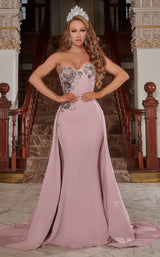 1 of 3 Portia and Scarlett PS22064 Dress Mauve