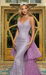 5 of 5 Portia and Scarlett PS22067 Dress Purple