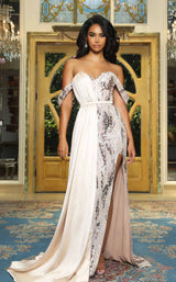 1 of 4 Portia and Scarlett PS22070 Dress Nude