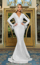 1 of 3 Portia and Scarlett PS22074 Dress Ivory