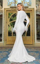 2 of 3 Portia and Scarlett PS22074 Dress Ivory