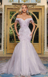 1 of 3 Portia and Scarlett PS22079 Dress Stone