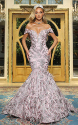 1 of 3 Portia and Scarlett PS22082 Dress Pink