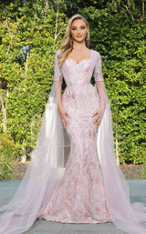 1 of 3 Portia and Scarlett PS22083 Dress Mauve