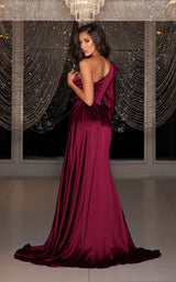 2 of 2 Portia and Scarlett PS22124 Dress Deep-Red