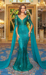 2 of 8 Portia and Scarlett PS22168 Dress Emerald