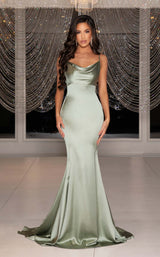 1 of 2 Portia and Scarlett PS22225 Dress Olive