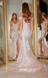 2 of 3 Portia and Scarlett PS22231 Dress Nude-Ab