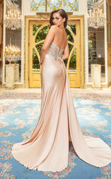 2 of 2 Portia and Scarlett PS22268 Dress Champagne