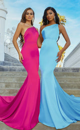 2 of 3 Portia and Scarlett PS22358 Dress Blue