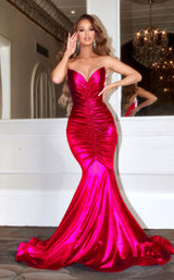 2 of 6 Portia and Scarlett PS22514 Dress Red