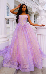 1 of 2 Portia and Scarlett PS22660 Dress Lilac