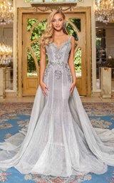 1 of 3 Portia and Scarlett PS22954 Dress Silver