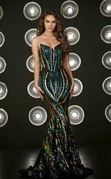 1 of 2 Portia and Scarlett PS23296 Black-Gold