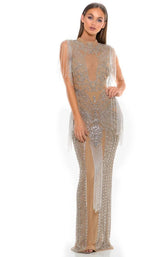 2 of 3 Portia and Scarlett PS3003 Silver/Nude